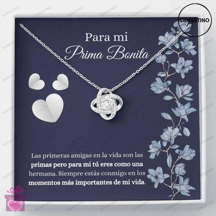 Cousin Necklace Sweet Prima Necklace  Best Latina Cousin Necklace  Prima Cumpleanos  Sentimental Doristino Trending Necklace